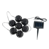 Modee Lighting LED Ηλιακή Γιρλάντα με Εφέ Φλόγας